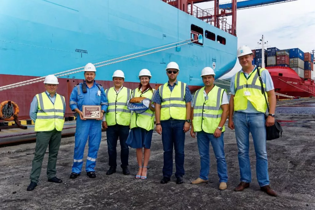 The First Vessel With Reefer Containers Through Arctic Route