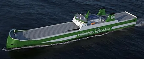 Finnlines строит второе гибридное ро-ро судно