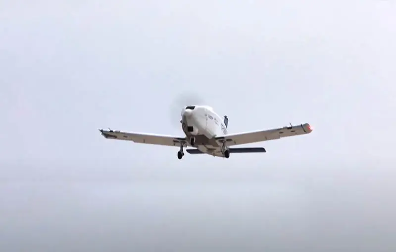 Первый полет китайского грузового беспилотника TP500