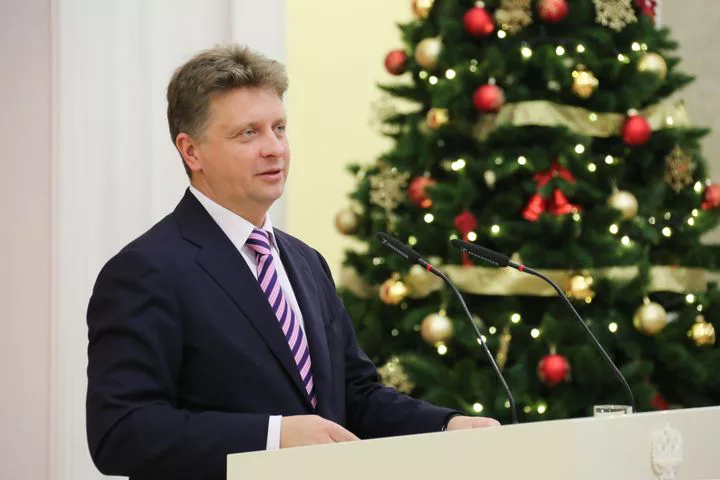 Поздравление министра с Новым годом